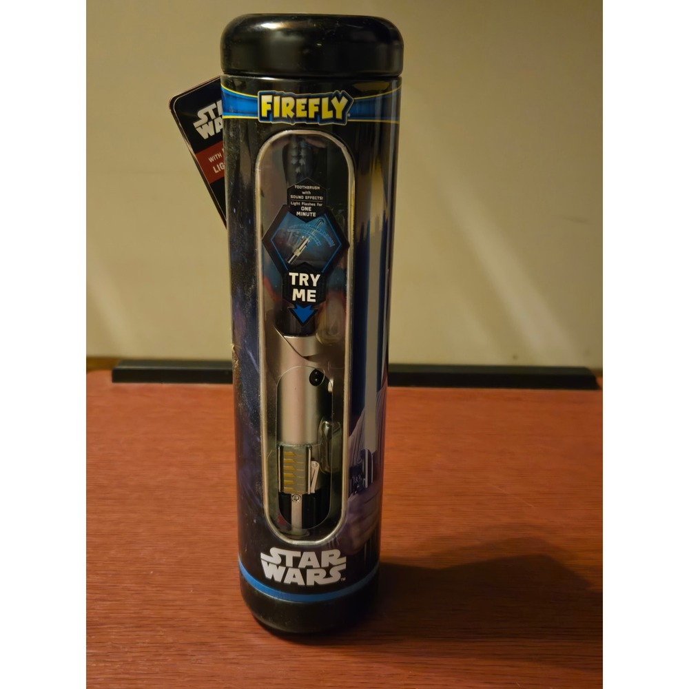 Firefly Star Wars Kylo Ren Lightsaber Light-Up Timer Toothbrush Sound‎ Effects